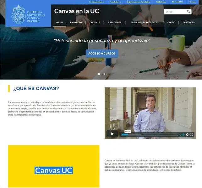 Pantalla 1 de Canvas UC