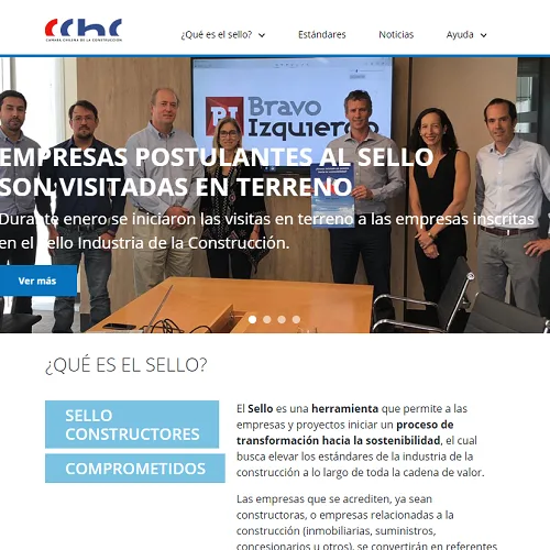 Proyecto Sello Constructores Comprometidos CChC desarrollado por Urantiacos