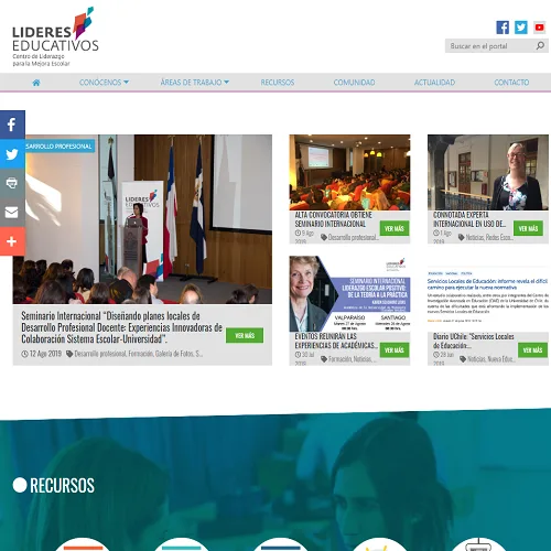 Proyecto Lideres Educativos desarrollado por Urantiacos