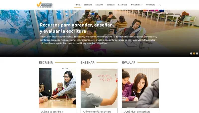 Proyecto Escritura y aprendizaje desarrollado por Urantiacos