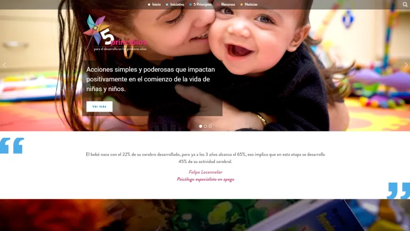 Pantalla 1 de 5 Principios