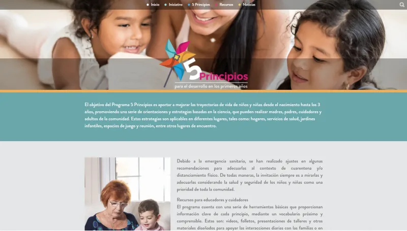 Pantalla 4 de 5 Principios