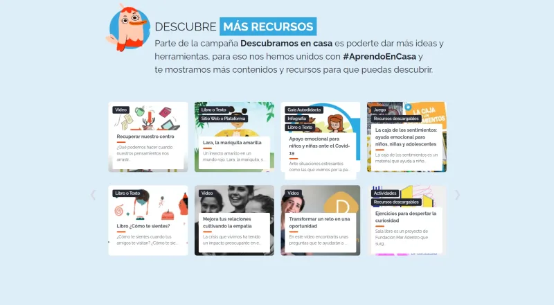 Pantalla 2 de Descubramos en casa