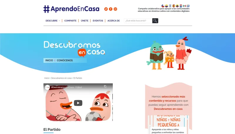Pantalla 6 de Descubramos en casa