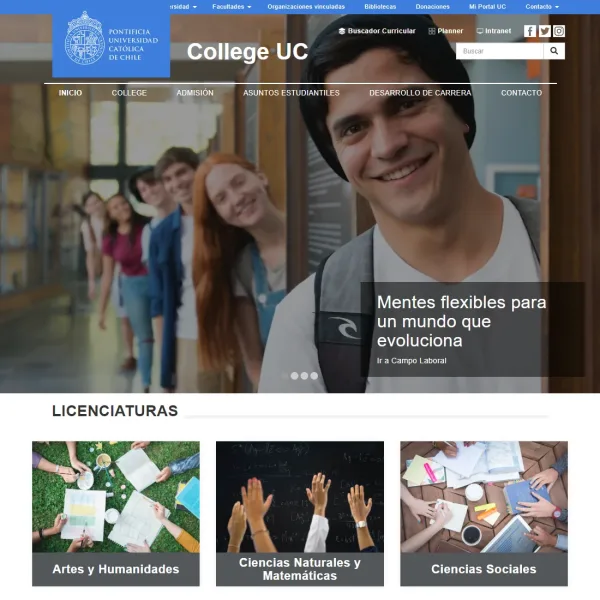Proyecto College UC desarrollado por Urantiacos