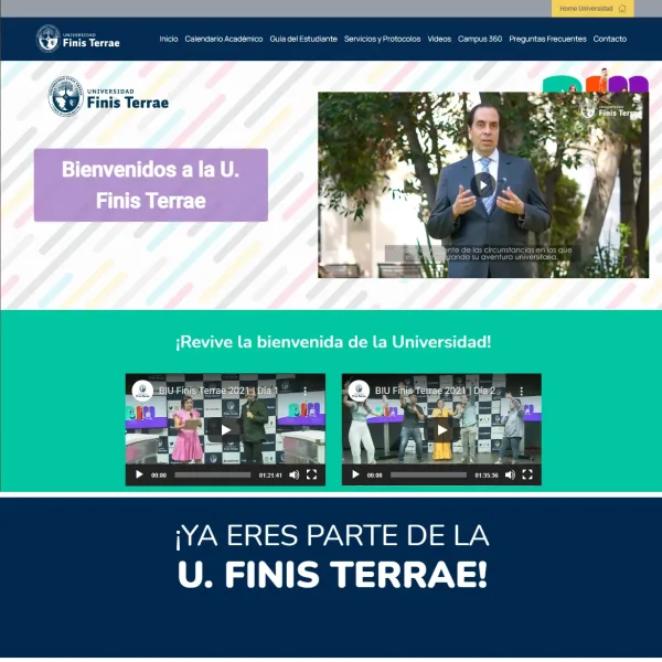 Proyecto Bienvenida UFT desarrollado por Urantiacos