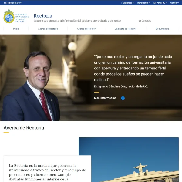 Proyecto Rectoría UC desarrollado por Urantiacos