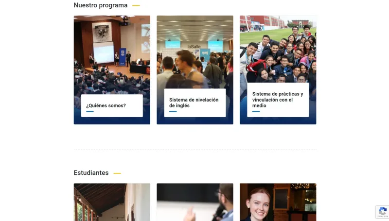 Pantalla 2 de Pedagogía en Inglés para Educación Básica y Media UC