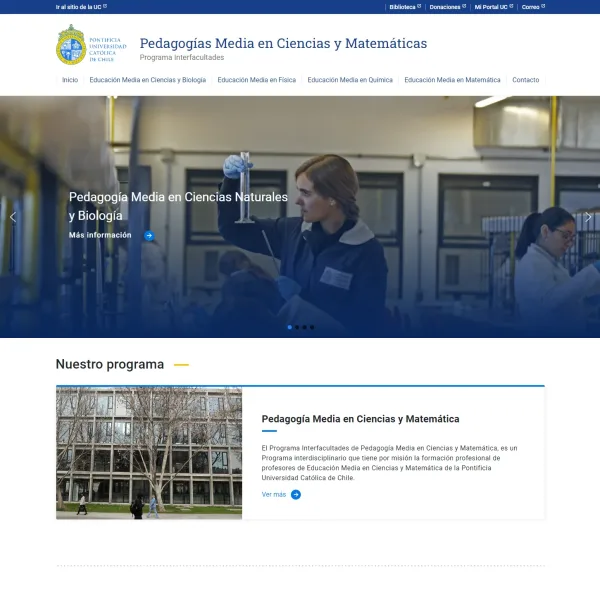 Proyecto Pedagogías Media en Ciencias y Matemáticas desarrollado por Urantiacos
