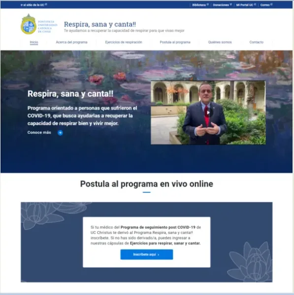 Proyecto Respira, sana y canta!! desarrollado por Urantiacos