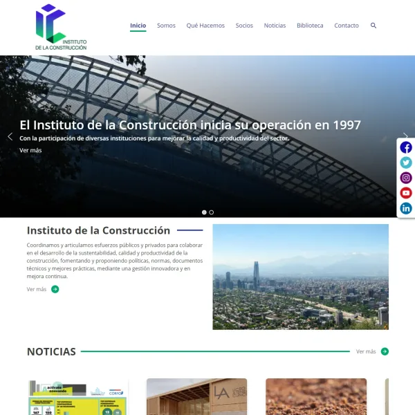 Proyecto Instituto de la Construcción desarrollado por Urantiacos