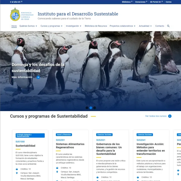 Proyecto Instituto para el Desarrollo Sustentable desarrollado por Urantiacos