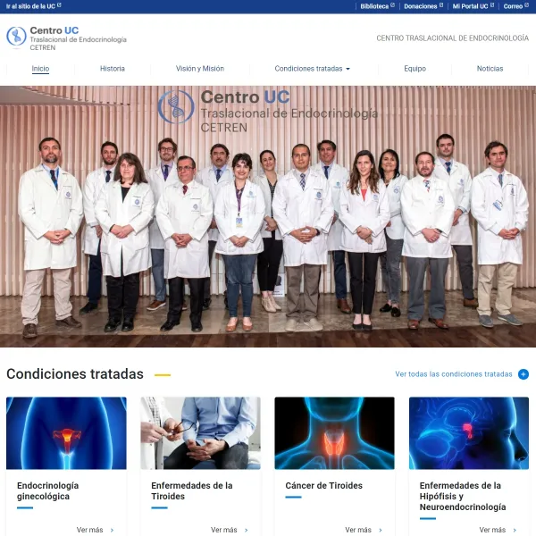 Proyecto Centro UC Traslacional de Endocrinología desarrollado por Urantiacos