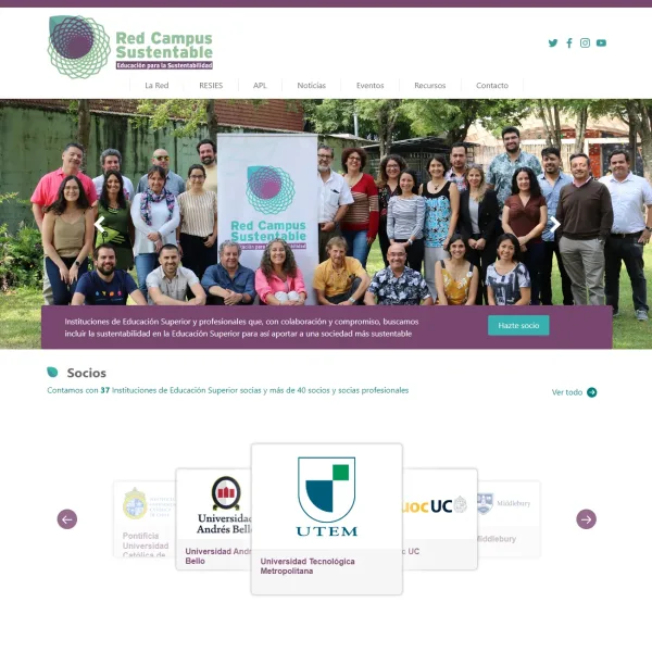 Proyecto Red Campus Sustentable desarrollado por Urantiacos