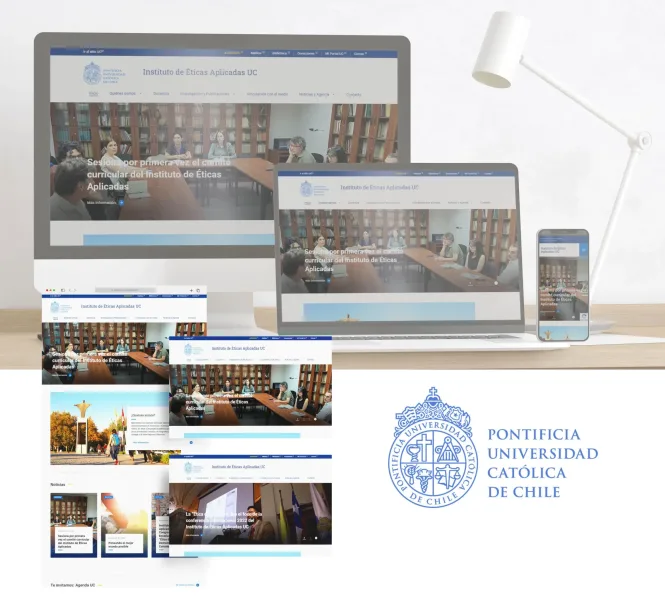 Proyecto Web Instituto de Éticas Aplicadas UC desarrollado por Urantiacos