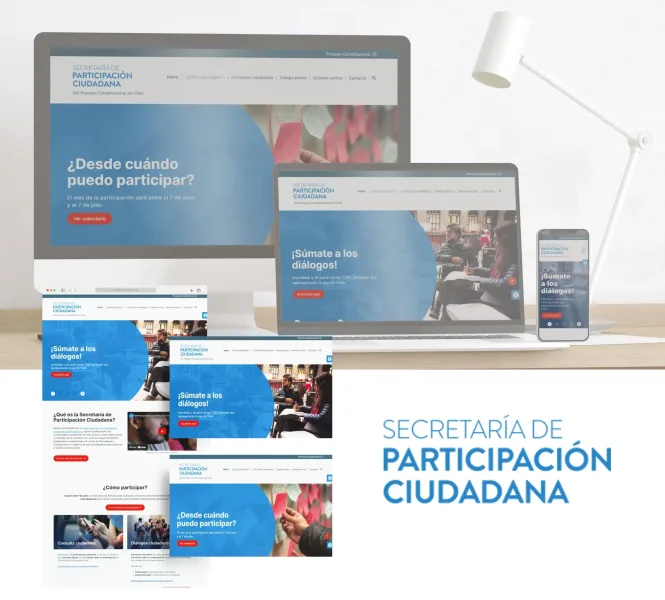 Proyecto Web para la Secretaría de Participación Ciudadana desarrollado por Urantiacos