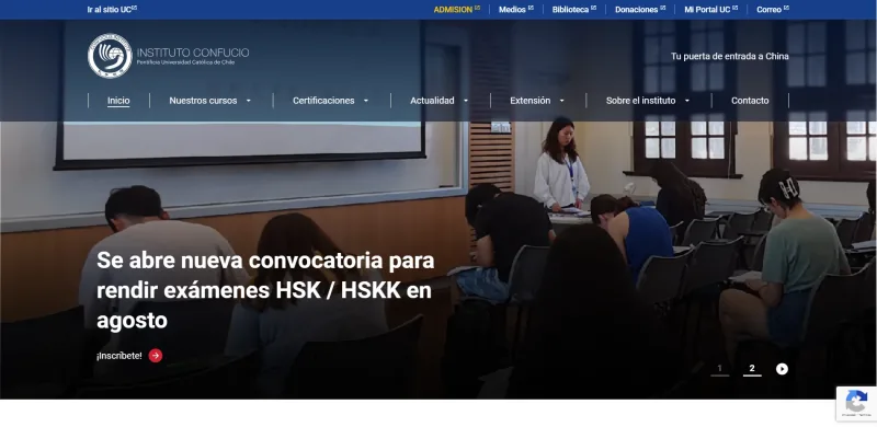 Pantalla 2 de Instituto Confucio