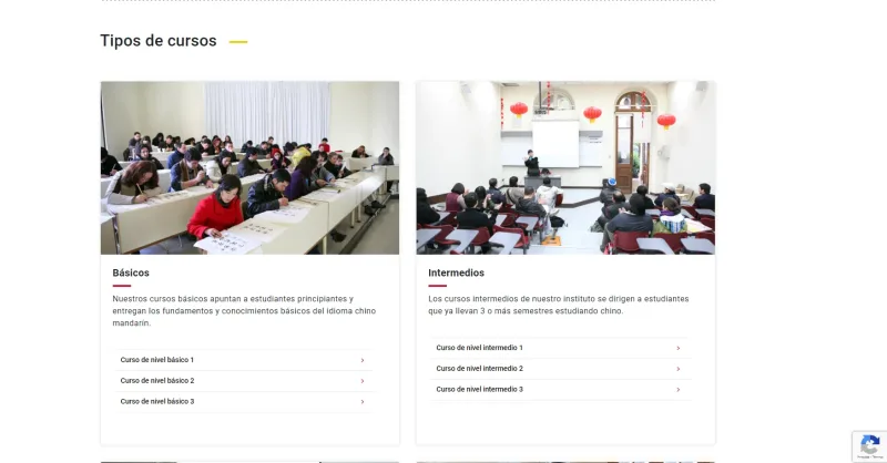 Pantalla 4 de Instituto Confucio