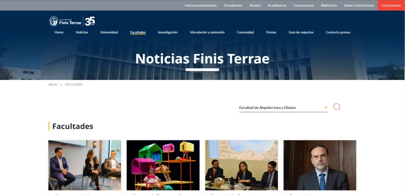 Pantalla 4 de Noticias Finis Terrae