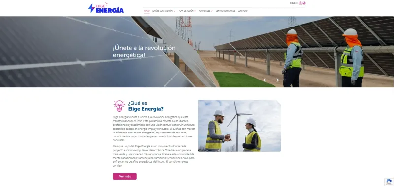 Pantalla 1 de Elige Energía