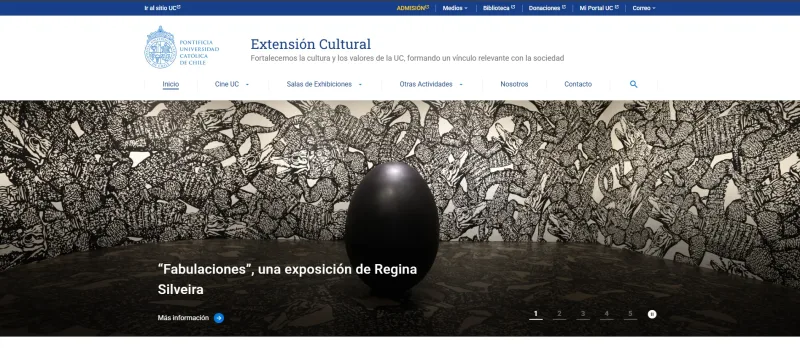 Pantalla 1 de Extensión UC