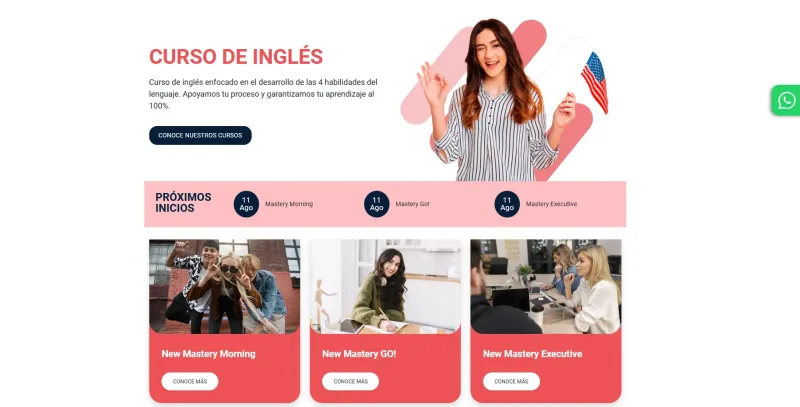 Pantalla 3 de Educación Continua Manpower