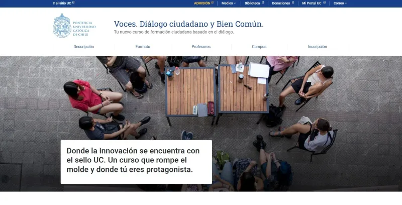 Pantalla 1 de Voces