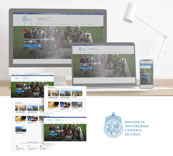 Proyecto Academia UC desarrollado por Urantiacos