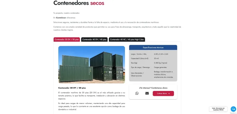 Pantalla 3 de Contekner