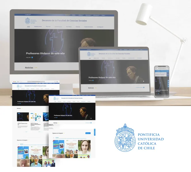 Proyecto Decanato de la Facultad de Ciencias Sociales desarrollado por Urantiacos