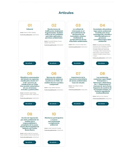 Pantalla 5 de Revista Ambiental
