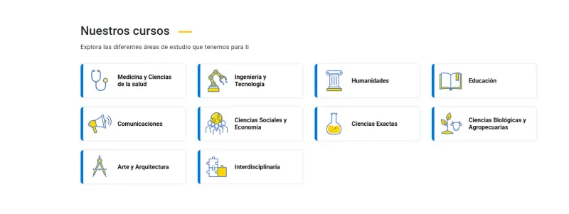 Pantalla 2 de Academia UC