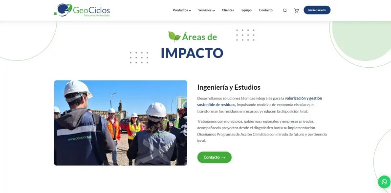 Pantalla 1 de GeoCiclos