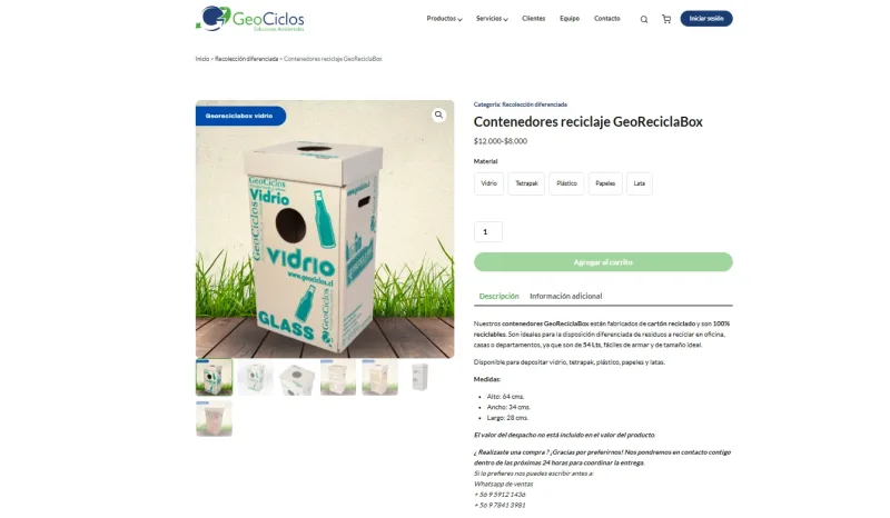 Pantalla 4 de GeoCiclos