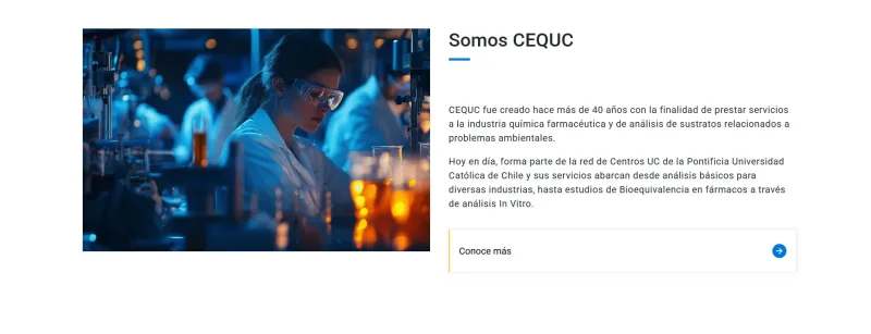 Pantalla 1 de CEQUC