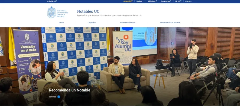 Pantalla 1 de Notables UC