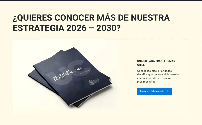 Pantalla 5 de Transformar Chile. Es posible