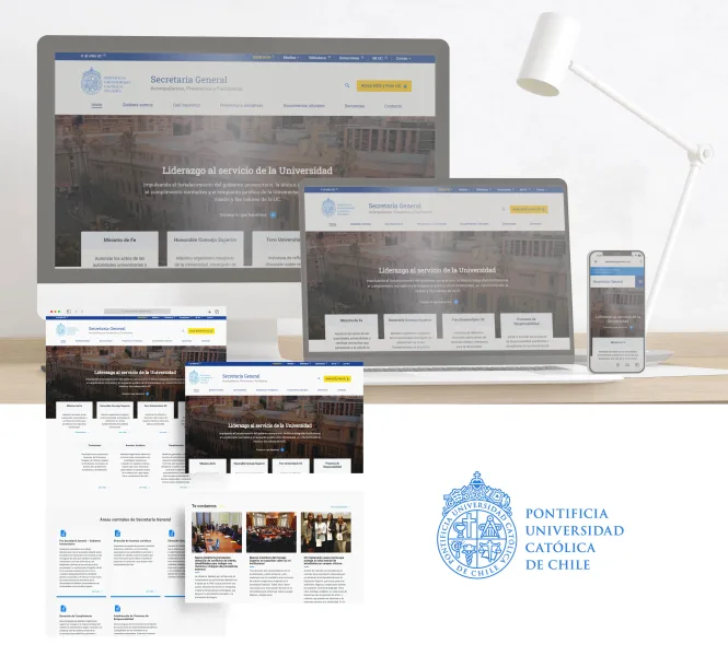 Proyecto Secretaría General UC desarrollado por Urantiacos